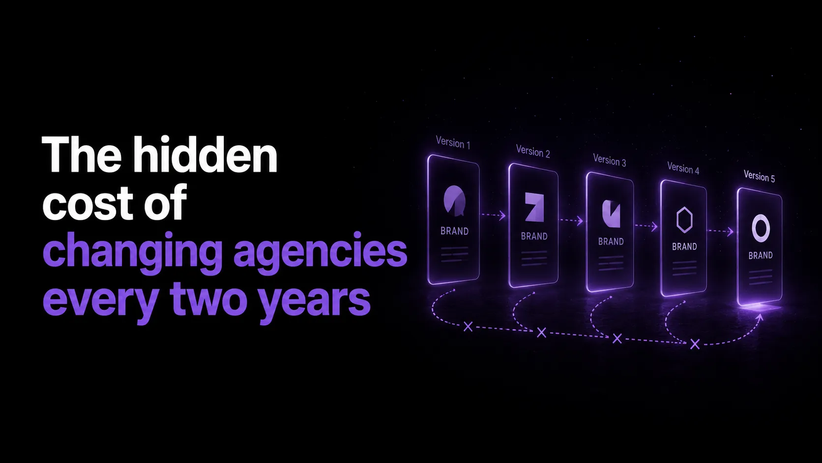 The hidden cost of changing agencies every two years